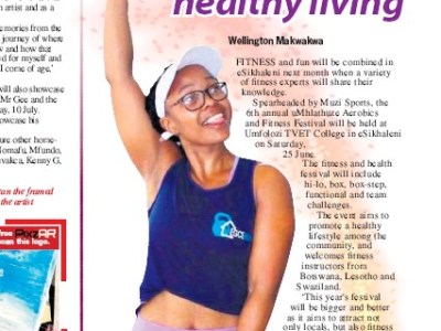 To promote healthy living